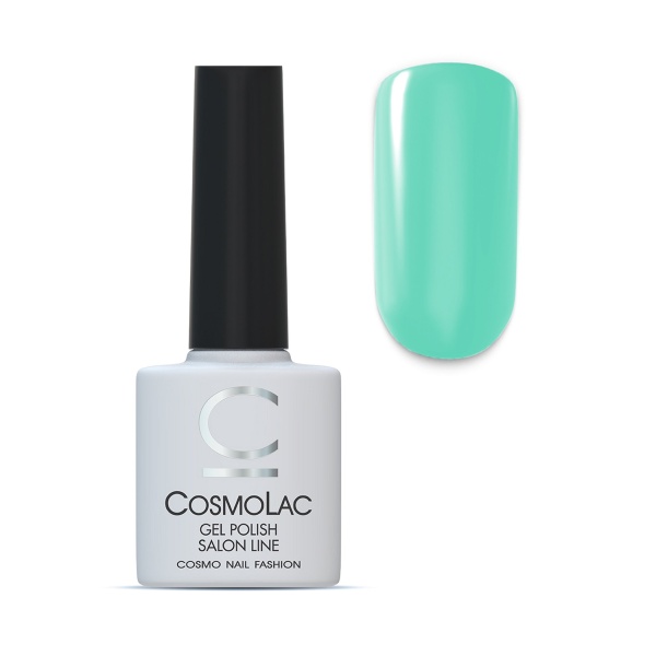 CosmoLac Гель-лак Gel Polish Salon Line, №077 Аквамарин, 7,5 мл купить