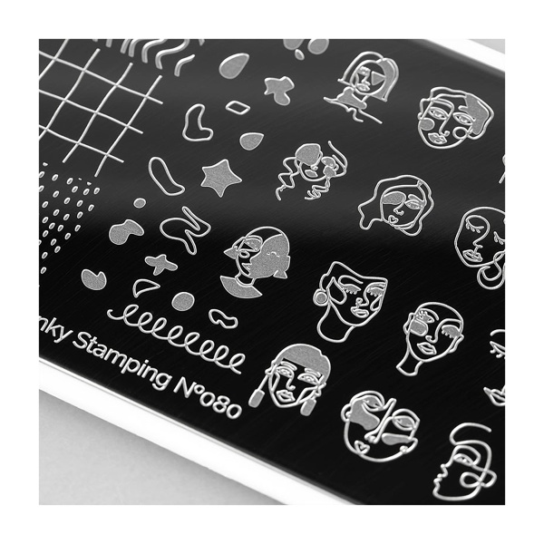 Swanky Stamping Пластина для стемпинга, №080 купить