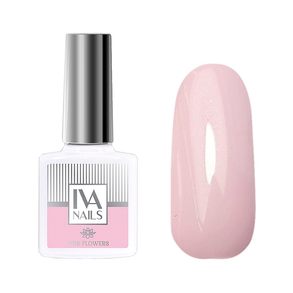 IVA Nails Гель-лак Pink Flowers, №01, 8 мл купить