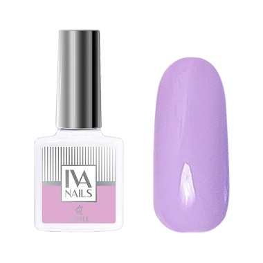 IVA Nails Гель-лак Purple, №01, 8 мл купить