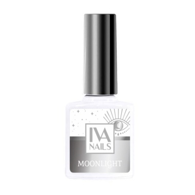 IVA Nails Гель-лак Светоотражающий Кошачий глаз Moonlight, №01, 8 мл купить