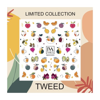 IVA Nails Слайдер-дизайн Tweed, №3 купить