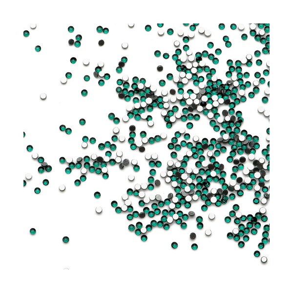 TNL Professional Стразы для дизайна ногтей, кристалл, зеленый аметист №3, 1440 шт купить