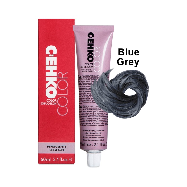 C:ehko Крем-краска для волос Color Explosion, Сине-серый Blue Grey, 60 мл купить