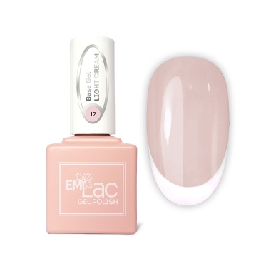 E.Mi Камуфлирующая база E.MiLac Base Gel, №12 Светло-кремовый купить