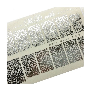 Ibdi Nails Фольгированный слайдер Foil, №150 серебро купить