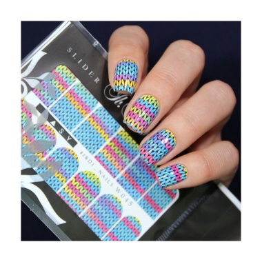 Ibdi Nails Слайдер-дизайн на белой пленке, Easy-W045 купить