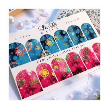 Ibdi Nails Фольгированный слайдер Color Foil, №217 купить