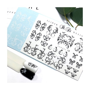 Ibdi Nails Слайдер-дизайн Venzel, 1 White купить