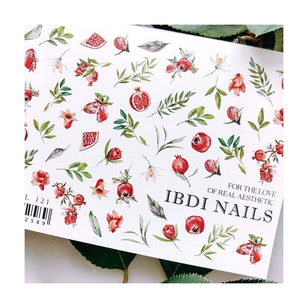 Ibdi Nails Слайдер-дизайн Colorful, №121 купить