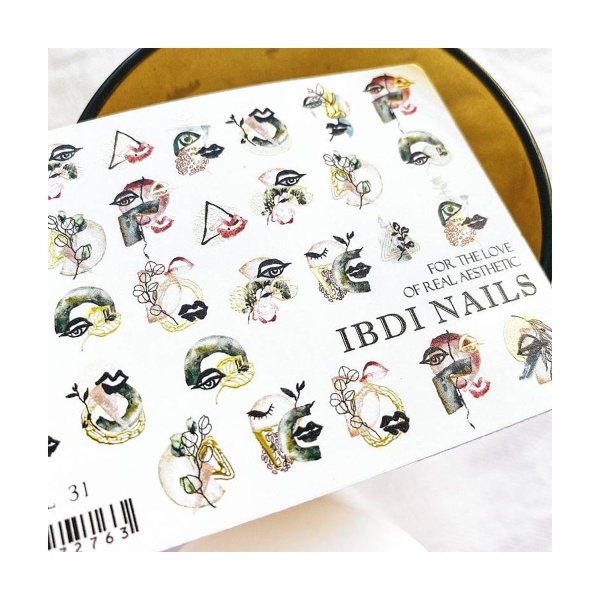 Ibdi Nails Слайдер-дизайн Air Foil, №031 купить