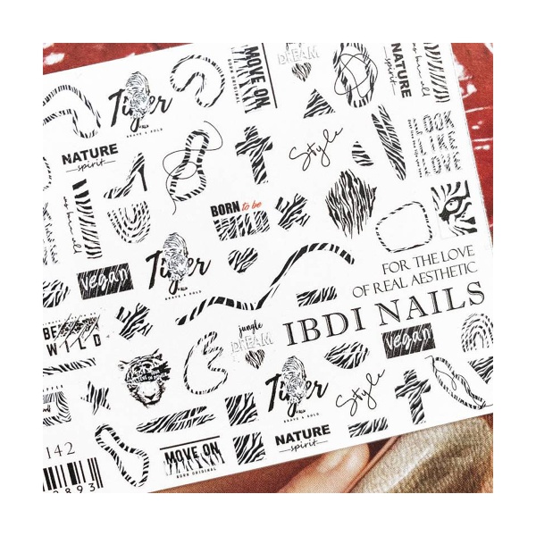 Ibdi Nails Слайдер-дизайн Colorful, №142 купить