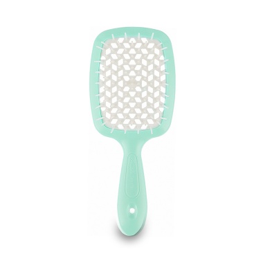 Janeke Щетка двуцветная Superbrush, мятная, малая, 17,5 x 7 x 3 см купить