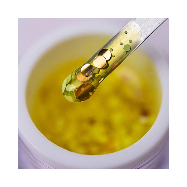 Patrisa Nail Гель для дизайна с крупным глиттером Bubble Gel, Sunny, 5 гр купить