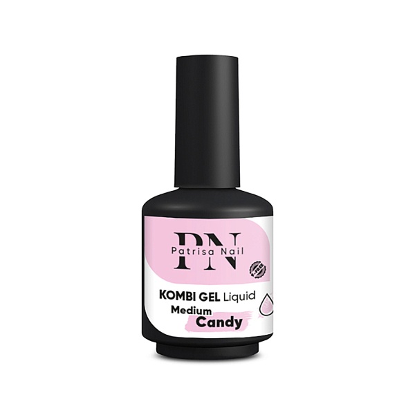 Patrisa Nail Комби-гель Gel Liquid Medium Candy, розовый, 16 мл купить