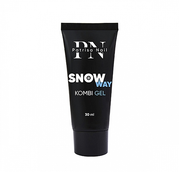 Patrisa Nail Комби-гель мерцающий Kombi Gel, Snow Way прозрачно-молочный, 30 мл купить