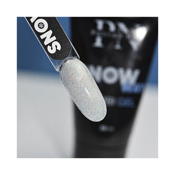 Patrisa Nail Комби-гель мерцающий Kombi Gel, Snow Way прозрачно-молочный, 30 мл купить