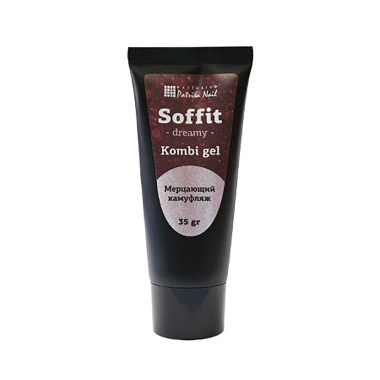 Patrisa Nail Комби-гель мерцающий Kombi Gel Soffit, 35 гр купить