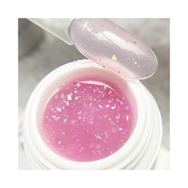 Patrisa Nail Гель моделирующий Deluxe Gel, holography с голографическими хлопьями, 15 гр купить