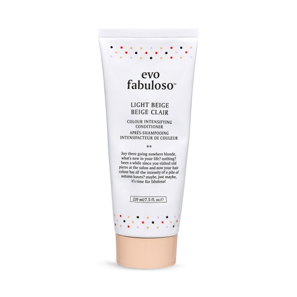 Evo Fabuloso Тонирующий бальзам-уход Colour Boosting Treatment Light Beige, Светлый Беж, 220 мл купить