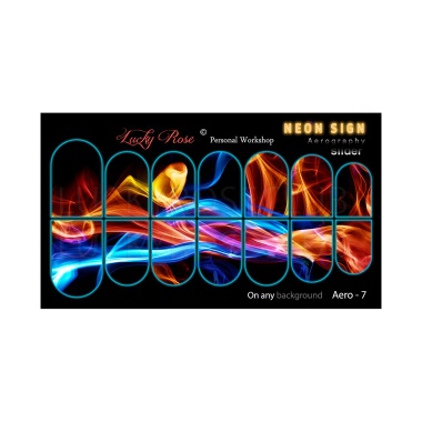 Lucky Rose Слайдер-дизайн Aero Neon, №007 купить