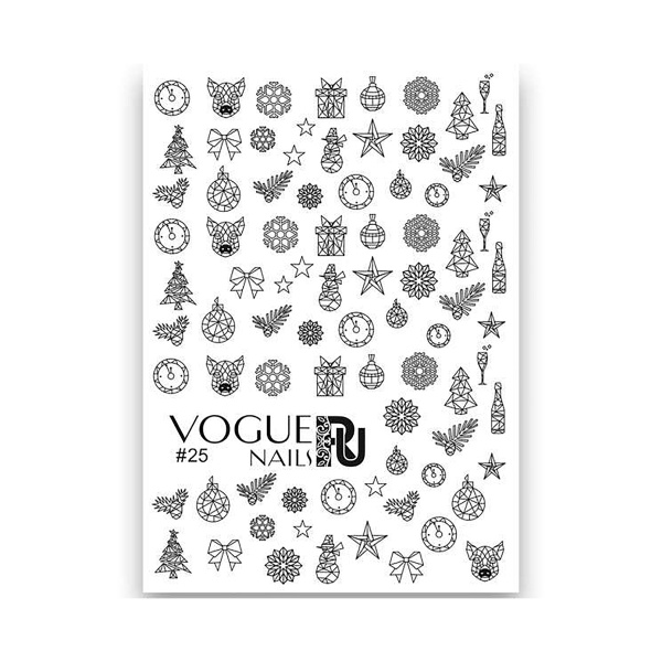 Vogue Nails Слайдер-дизайн, №025, СЛ25 купить