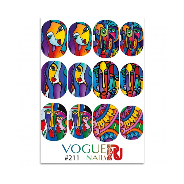 Vogue Nails Слайдер-дизайн, №211, СЛ211 купить
