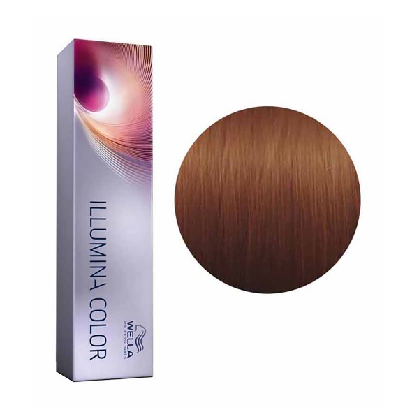 Wella Professionals Краска для волос Illumina Color, 5/43 светло-коричневый красно-золотистый, 60 мл купить