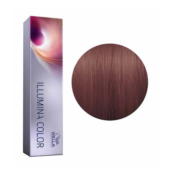 Wella Professionals Краска для волос Illumina Color, 6/76 темный блондкоричнево-фиолетовый, 60 мл