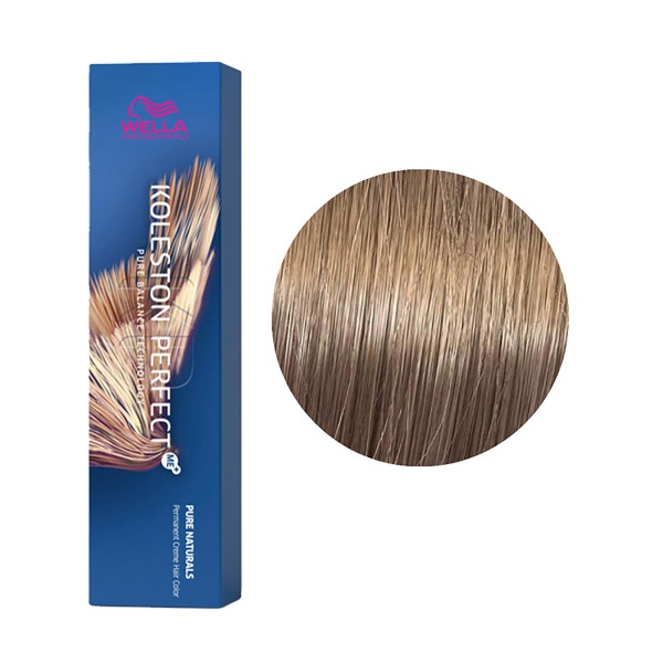 Wella Professionals Стойкая крем-краска Koleston Perfect Me+, 8/01 Миндаль, 60 мл купить