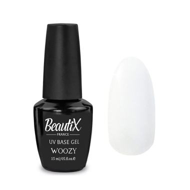 Beautix Камуфлирующая база с шиммером UV Base Gel, Woozy, 15 мл купить