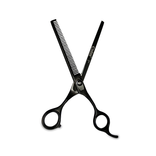 Codos Ножницы парикмахерские филировочные Super CT-7, черные, 18 см, 40 зубцов, 7″ купить