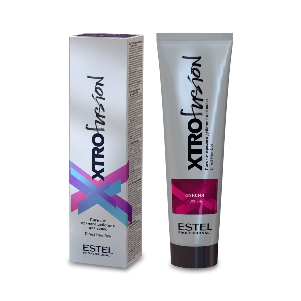 Estel Professional Пигмент прямого действия для волос Xtro Fusion, фуксия, 100 мл купить