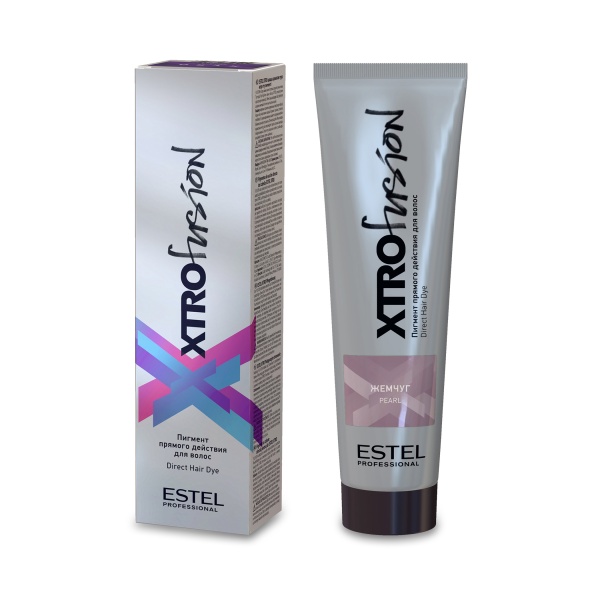 Estel Professional Пигмент прямого действия для волос Xtro Fusion, жемчуг 100 мл купить