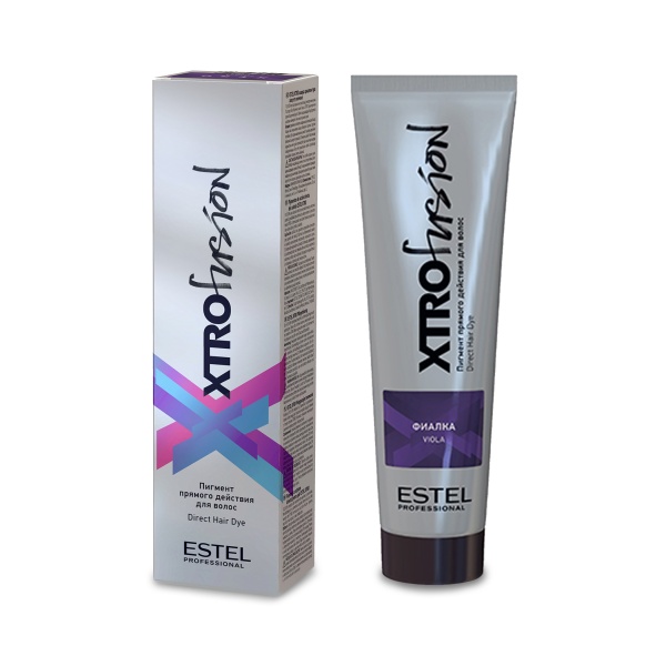 Estel Professional Пигмент прямого действия для волос Xtro Fusion, фиалка, 100 мл купить