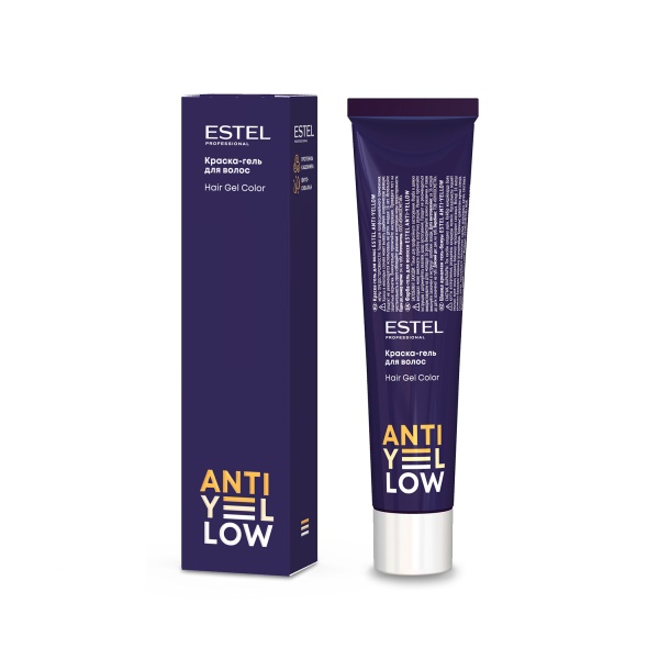 Estel Professional Краска-гель для волос Anti-Yellow, 8 жемчужный нюанс, 60 мл купить