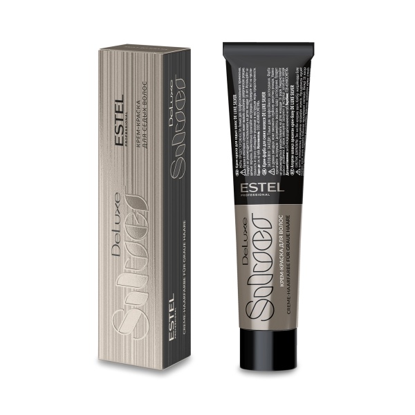 Estel Professional Крем-краска De Luxe Silver, 7.71 русый коричнево-пепельный, 60 мл купить