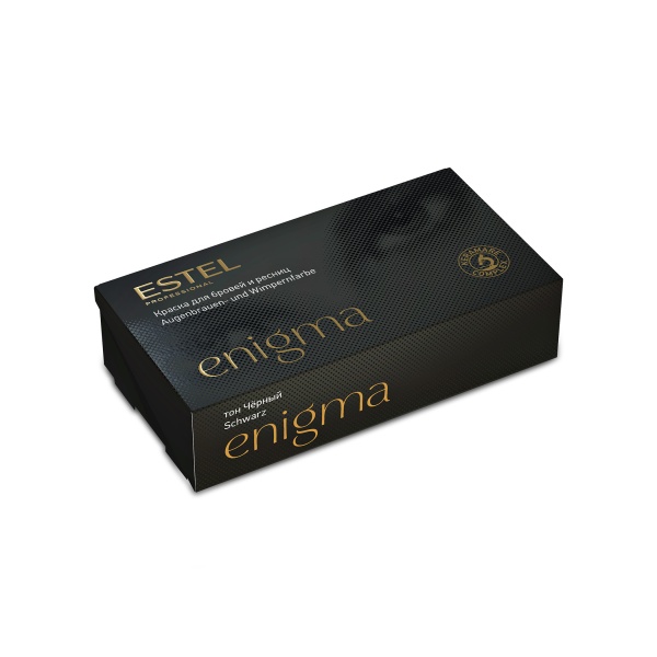 Estel Professional Набор для окрашивания бровей и ресниц Enigma, тон 1 черный купить