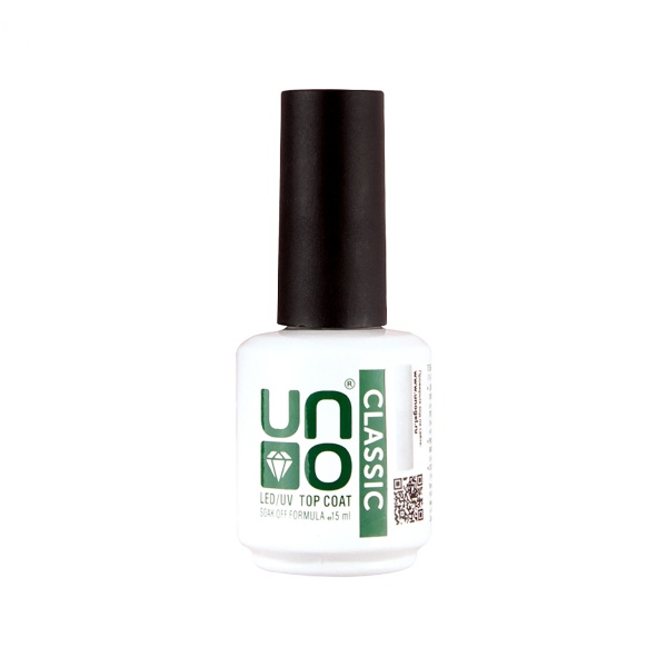 Uno Топ для гель-лака Classic Top Gel, 15 мл купить