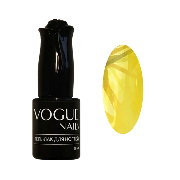 Vogue Nails Гель-лак витражный, №652 Желтый, 10 мл купить