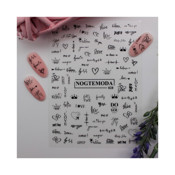 NogteModa Наклейки, №028 купить