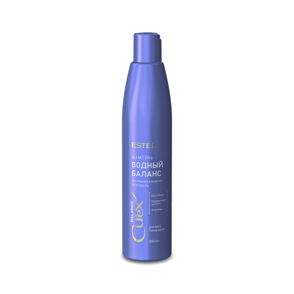 Estel Professional Шампунь Водный баланс для всех типов волос Curex Balance, 300 мл купить