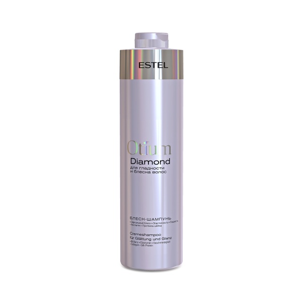 Estel Professional Блеск-шампунь для гладкости и блеска волос Otium Diamond, 1000 мл купить