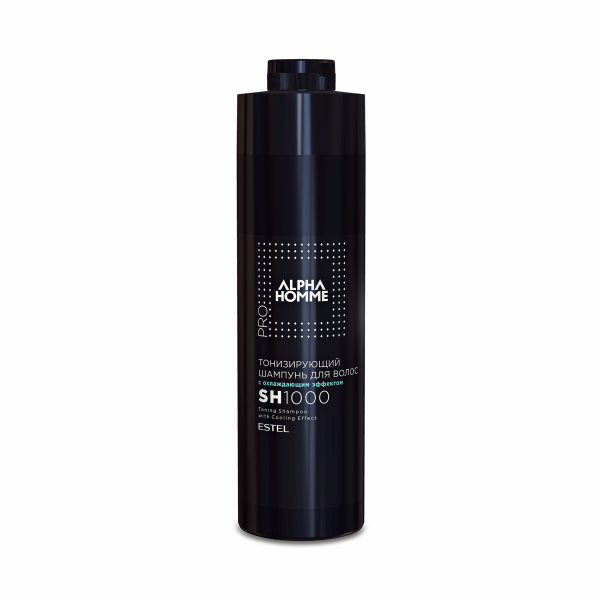 Estel Professional Тонизирующий шампунь для волос с охлаждающим эффектом Alpha Homme Pro, 1000 мл купить