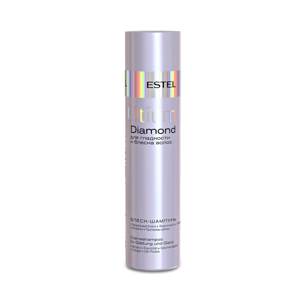 Estel Professional Блеск-шампунь для гладкости и блеска волос Otium Diamond, 250 мл купить