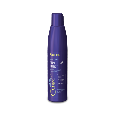 Estel Professional Бальзам Чистый цвет Curex Color Intense, для холодных оттенков блонд, 250 мл купить