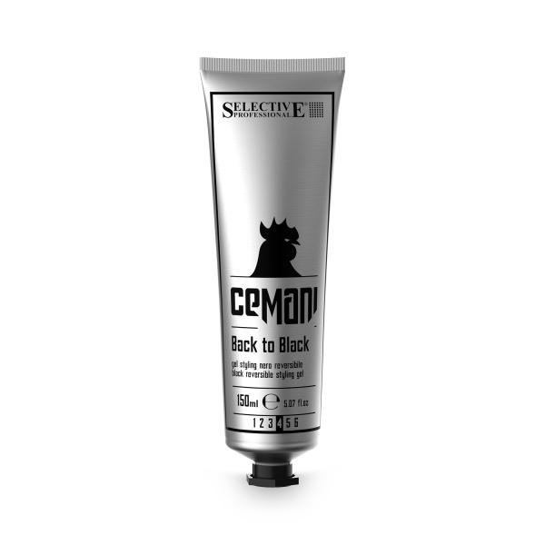 Selective Professional Гель для укладки волос со смываемым черным пигментом Cemani Back To Black, 150 мл купить