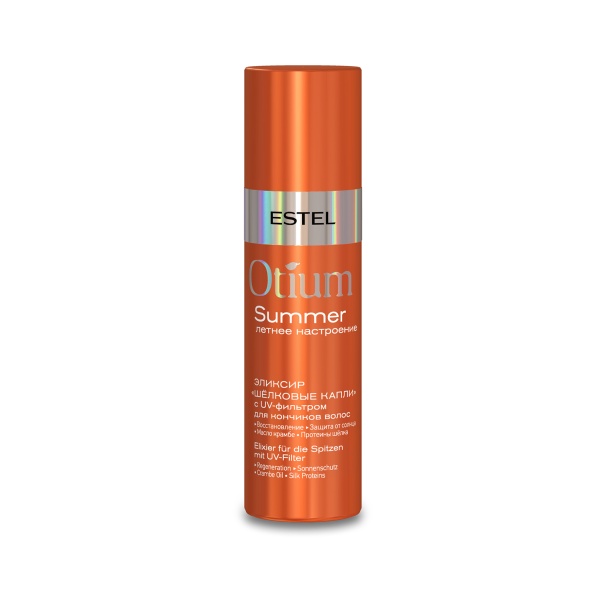 Estel Professional Эликсир Шёлковые капли с UV-фильтром для кончиков волос Otium Summer, 100 мл купить