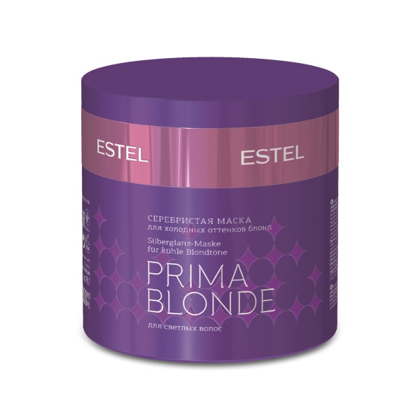 Estel Professional Серебристая маска для холодных оттенков блонд Prima Blonde, 300 мл купить
