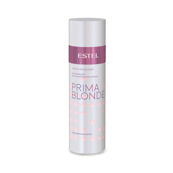 Estel Professional Блеск-бальзам для светлых волос Prima Blonde, 200 мл купить